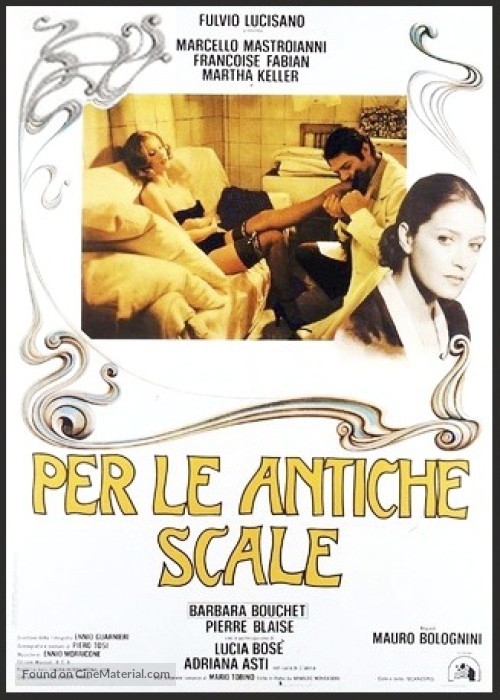 locandina per le antiche scale